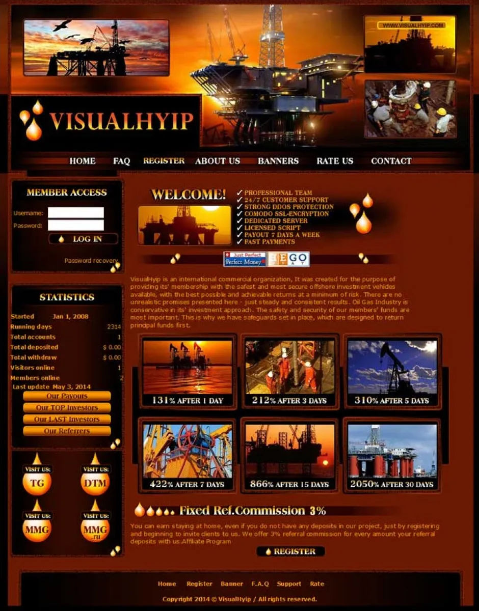 HYIP cheap Investment Template 32 Design