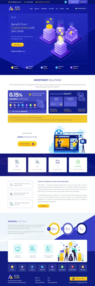 Investment Template ID 235 1 Page