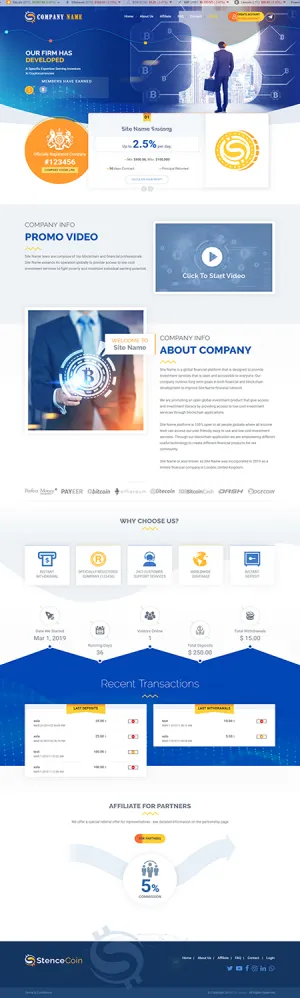 Investment Template ID 24 1 Page
