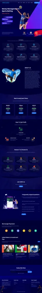 HYIP zhrt Investment Template 381 Design