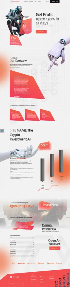 HYIP zhrt Investment Template 389 Design