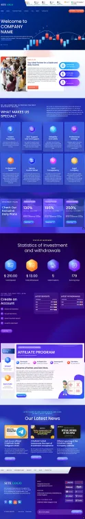 HYIP zhrt Investment Template 466 Design