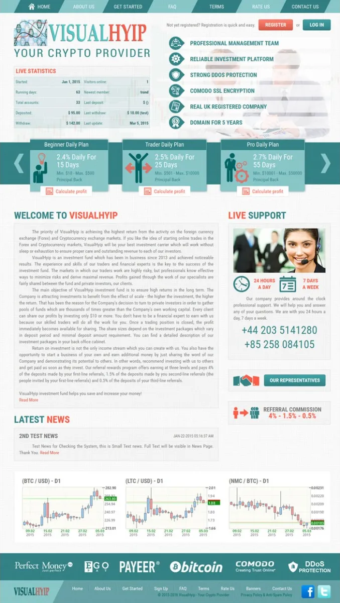 HYIP zvpt Investment Template 1128 Design