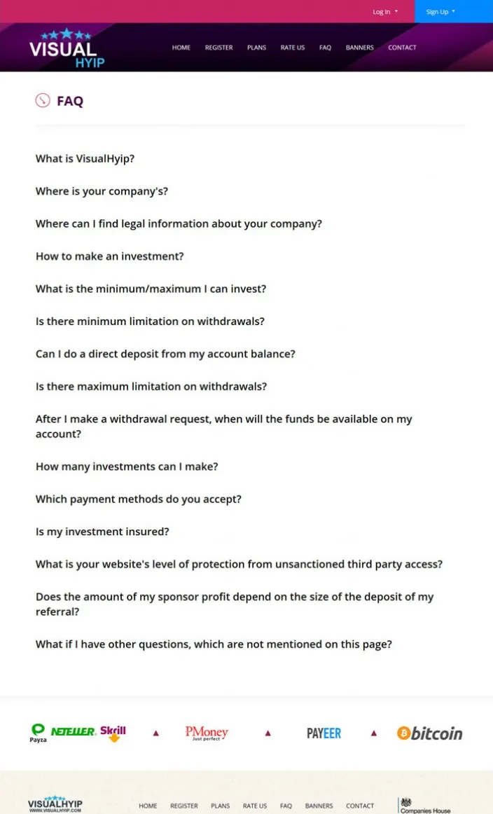 Investment Template 5 Page