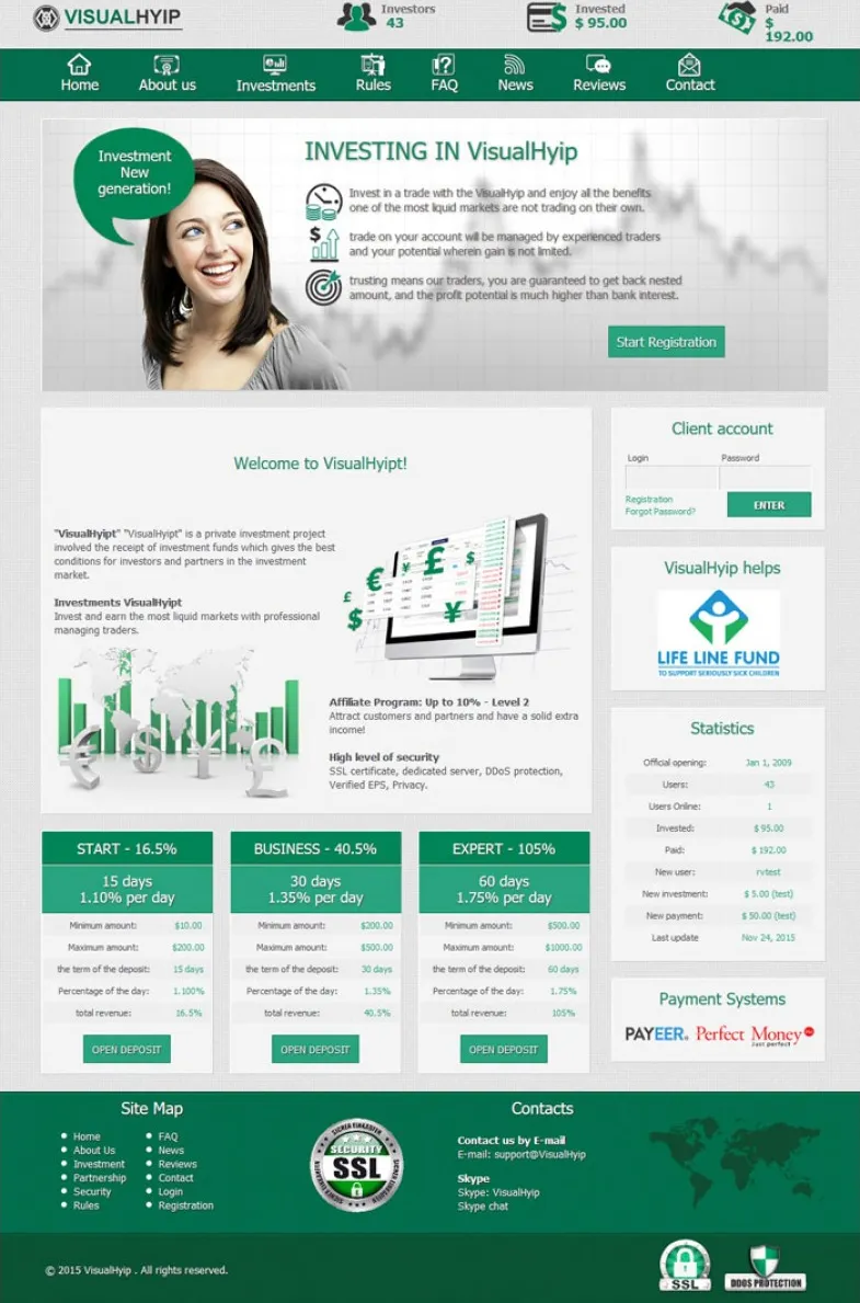 HYIP zvpt Investment Template 1146 Design