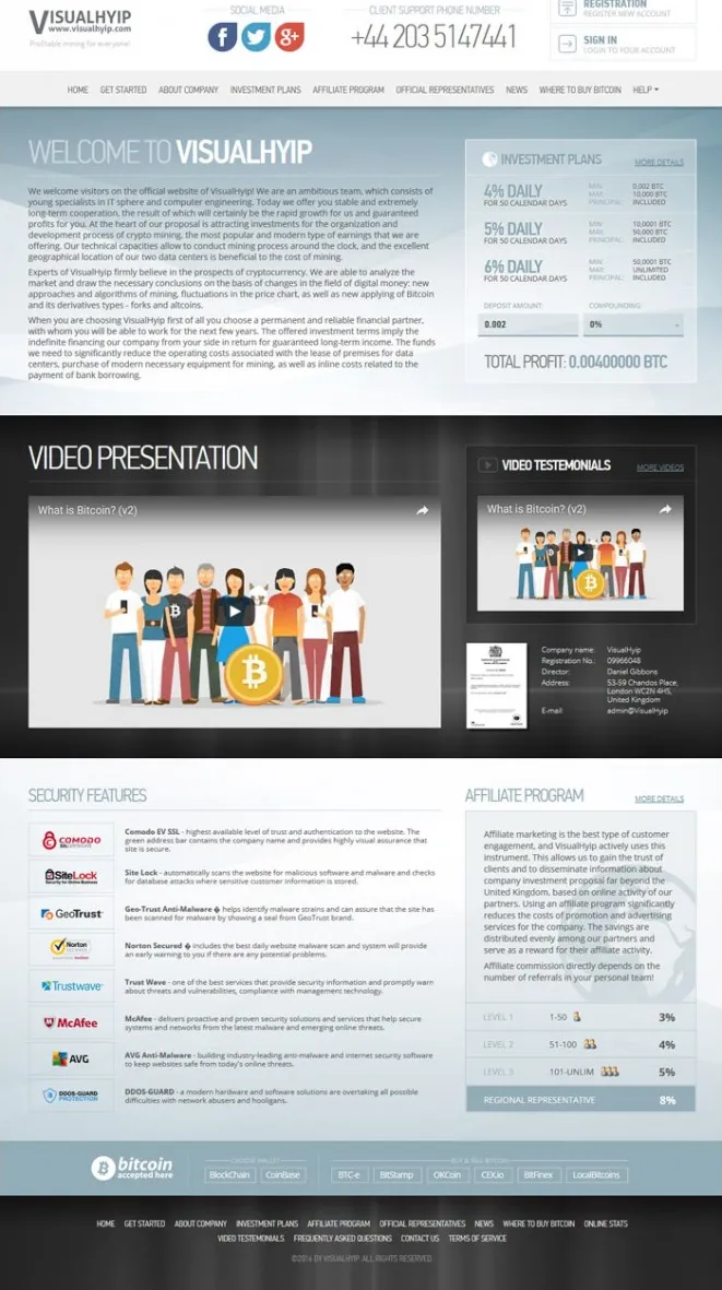 HYIP zvpt Investment Template 1168 Design
