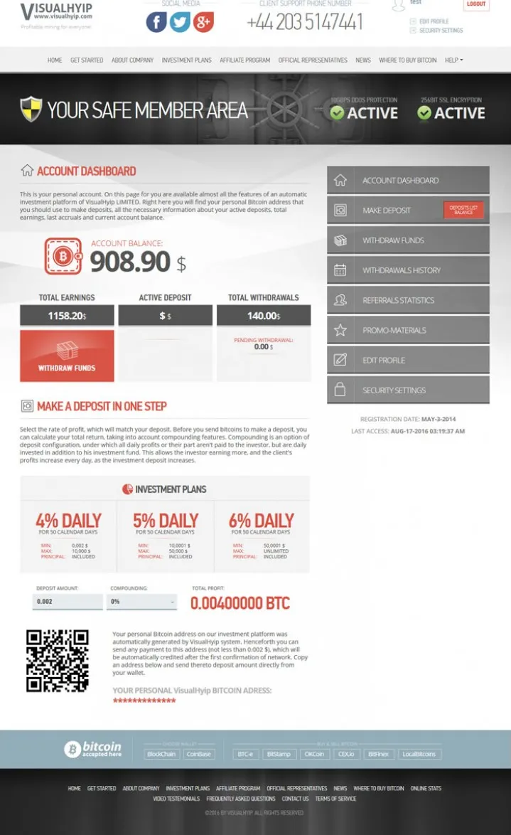 Investment Template 3 Page