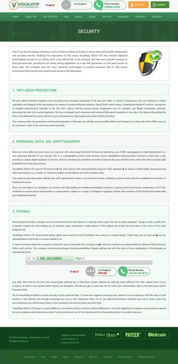 Investment Template 6 Page