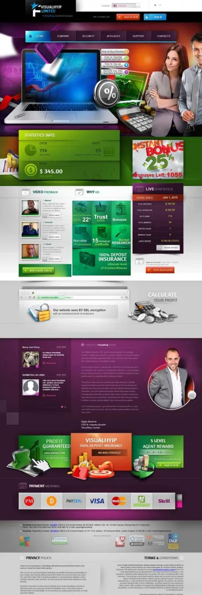HYIP zvpt Investment Template 1187 Design