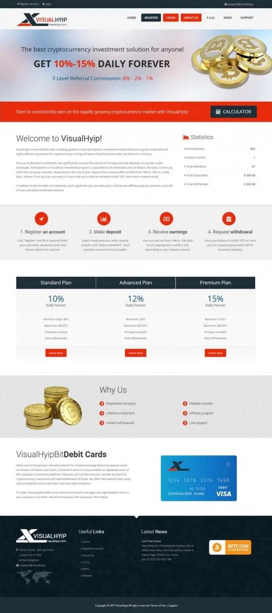 HYIP zvpt Investment Template 1212 Design