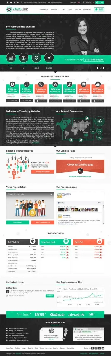 HYIP zvpt Investment Template 1213 Design