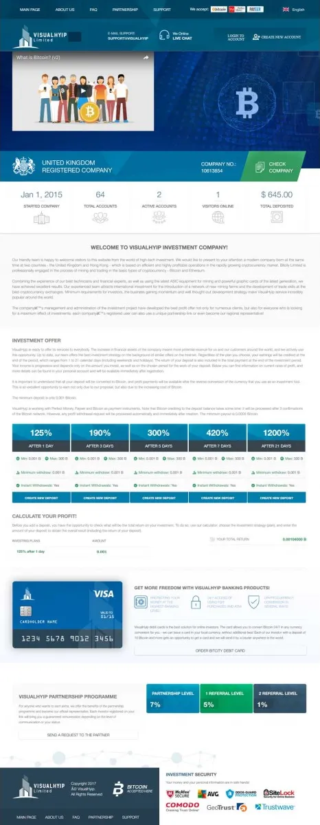 HYIP zvpt Investment Template 1220 Design