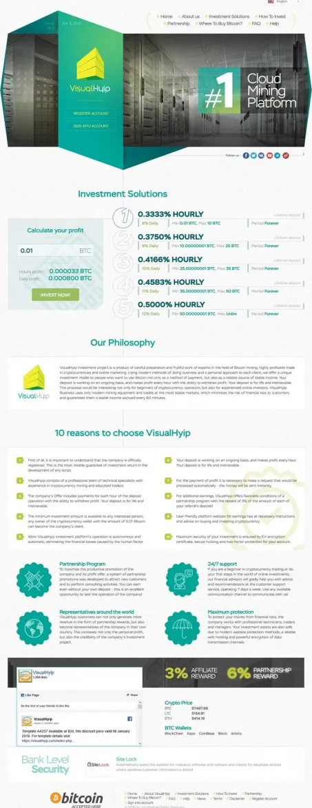 HYIP zvpt Investment Template 1254 Design
