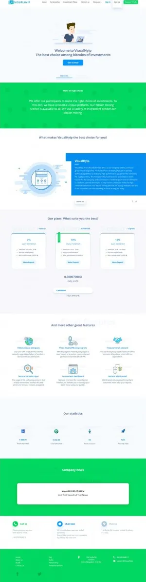 HYIP zvpt Investment Template 1261 Design