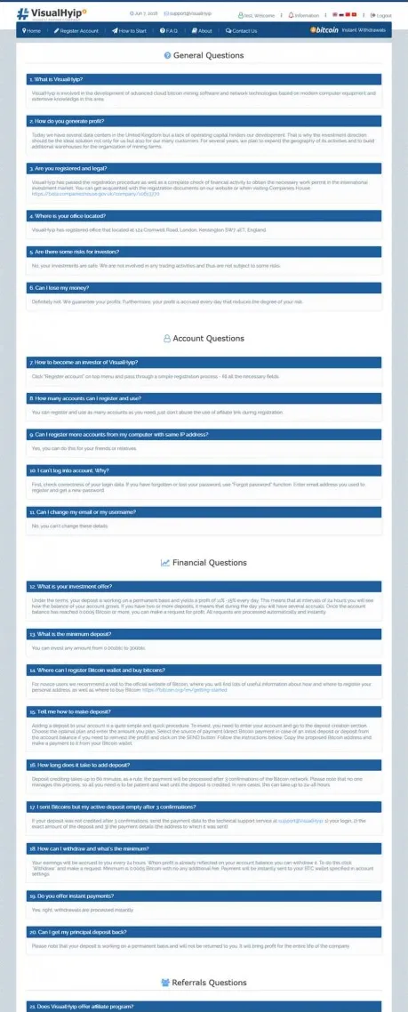 Investment Template 4 Page