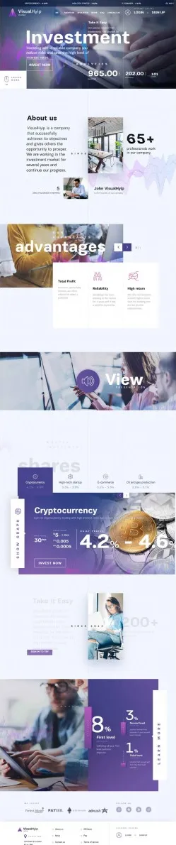 HYIP zvpt Investment Template 1285 Design
