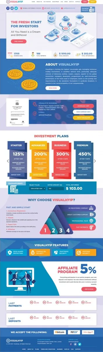 HYIP zvpt Investment Template 1339 Design