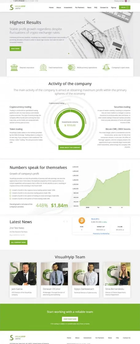 HYIP zvpt Investment Template 1342 Design