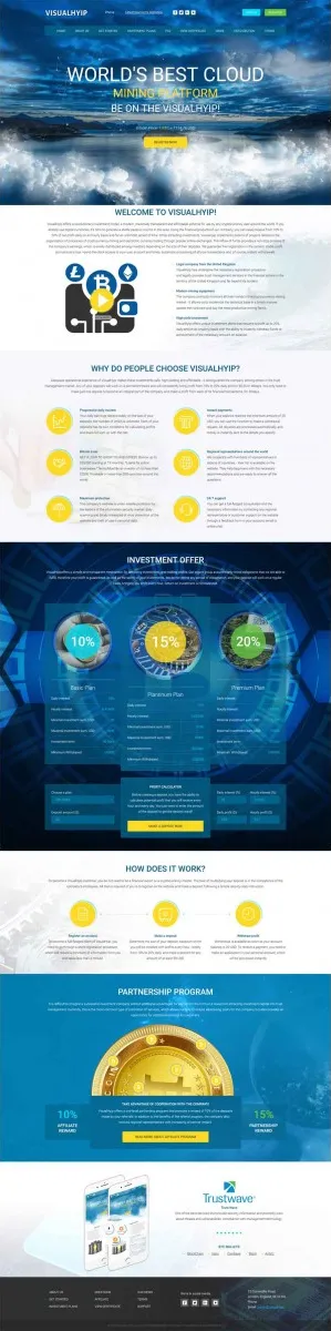 HYIP zvpt Investment Template 1376 Design