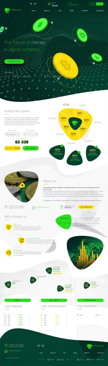 HYIP zvpt Investment Template 1381 Design