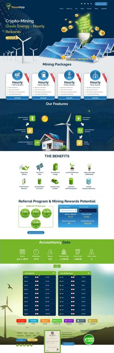 HYIP zvpt Investment Template 1402 Design