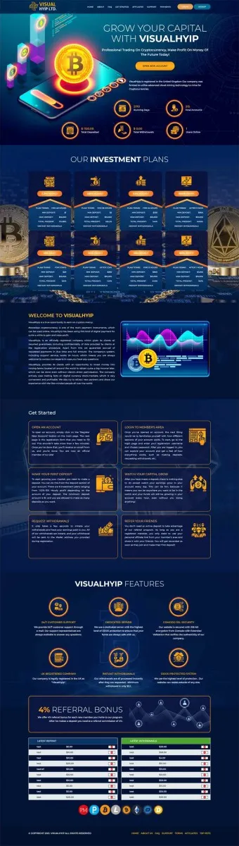 HYIP zvpt Investment Template 1409 Design