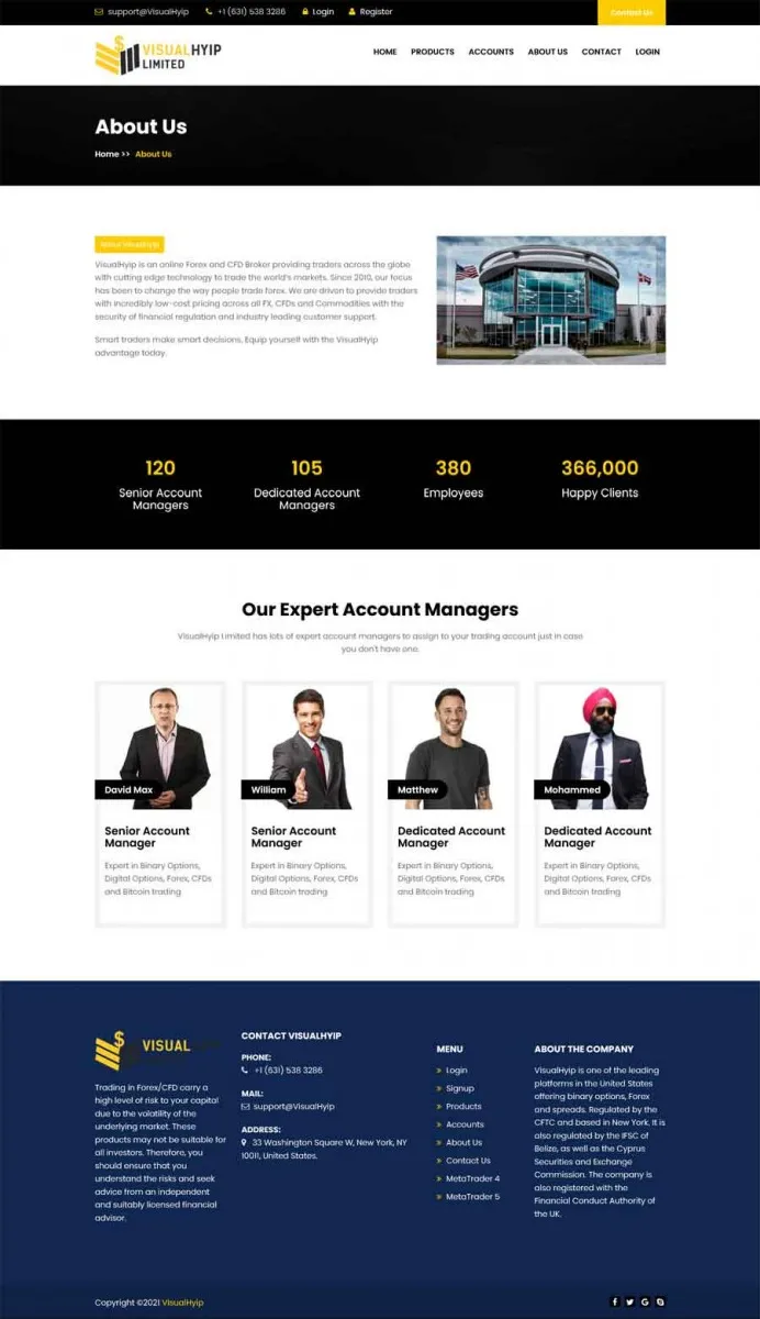 Investment Template 3 Page