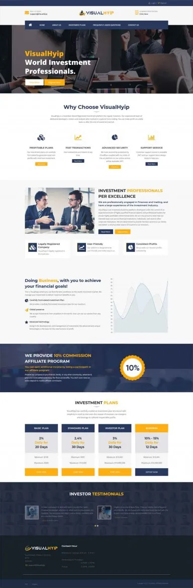 HYIP zvpt Investment Template 1429 Design
