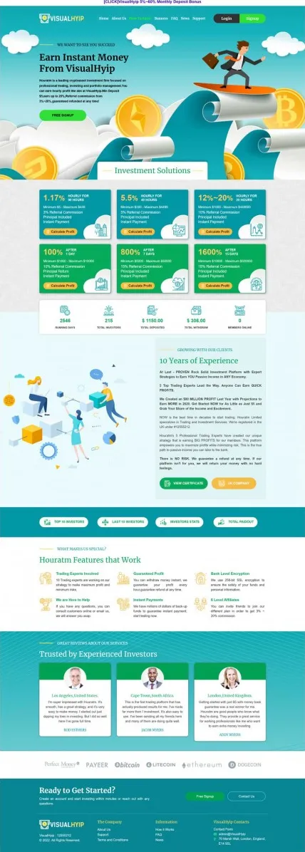 HYIP zvpt Investment Template 1434 Design