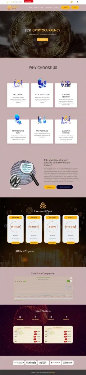 HYIP zvpt Investment Template 1435 Design