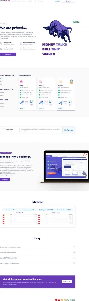 HYIP zvpt Investment Template 1437 Design