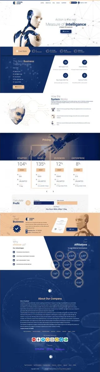 HYIP zvpt Investment Template 1475 Design