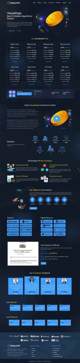 HYIP zvpt Investment Template 1478 Design