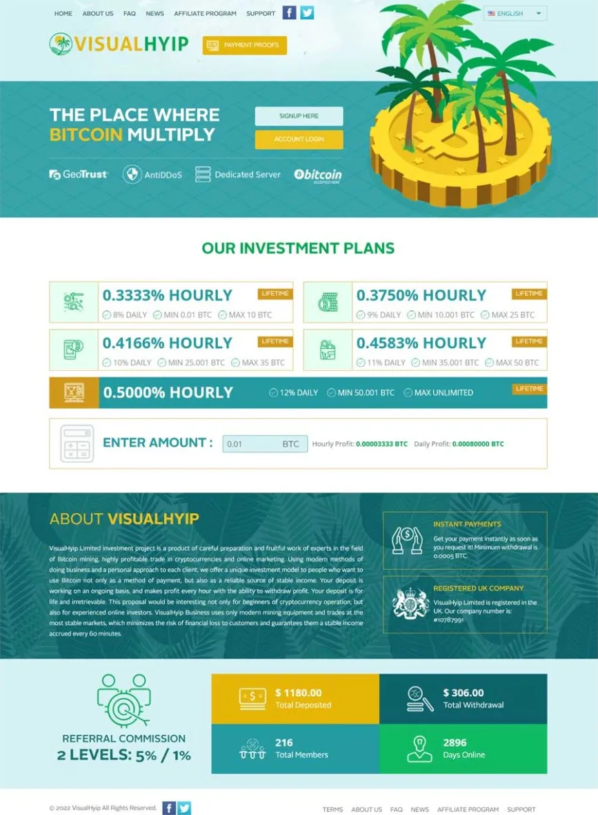 HYIP zvpt Investment Template 1482 Design
