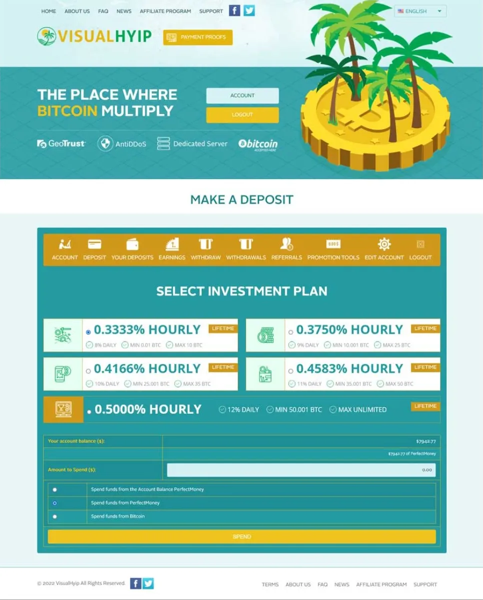 Investment Template 5 Page
