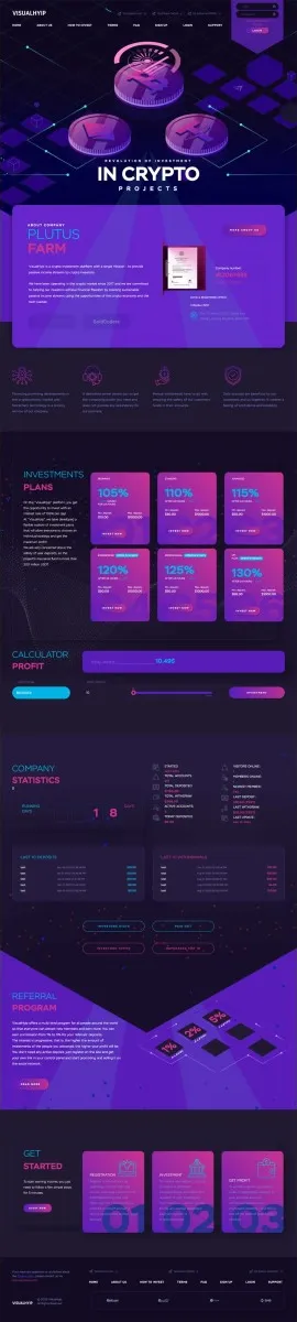 HYIP zvpt Investment Template 1487 Design