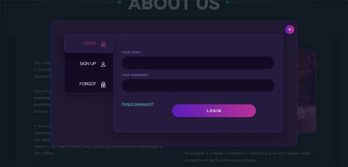 Investment Template 3 Page
