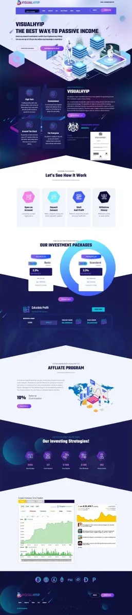HYIP zvpt Investment Template 1491 Design