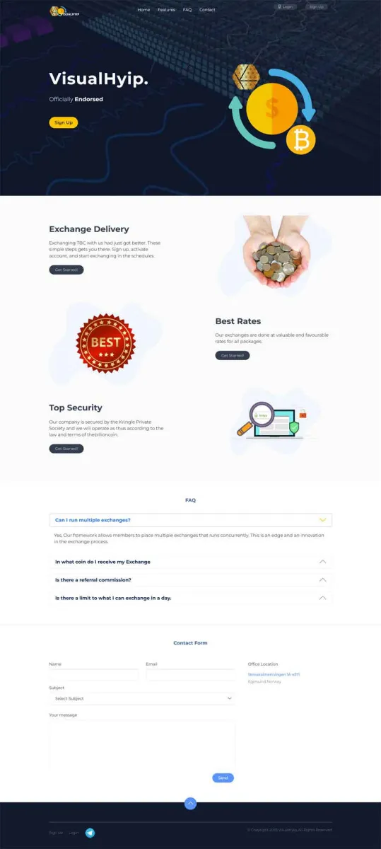 HYIP zvpt Investment Template 1507 Design