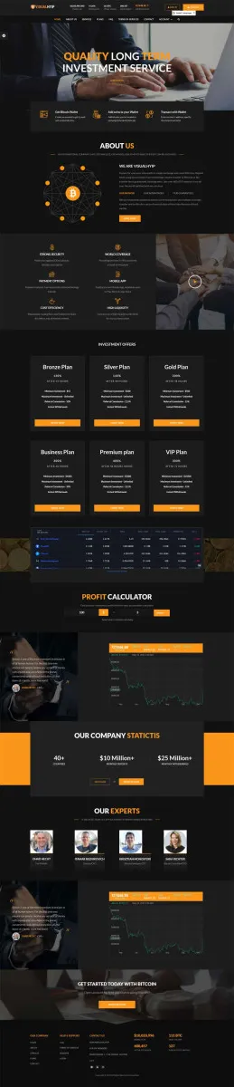 HYIP zvpt Investment Template 1518 Design