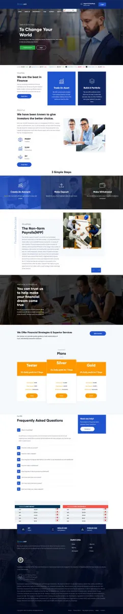 HYIP zvpt Investment Template 1524 Design