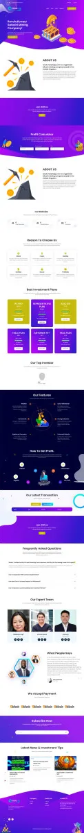 HYIP zvpt Investment Template 1532 Design