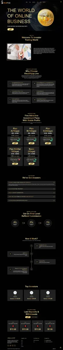 HYIP zvpt Investment Template 1534 Design