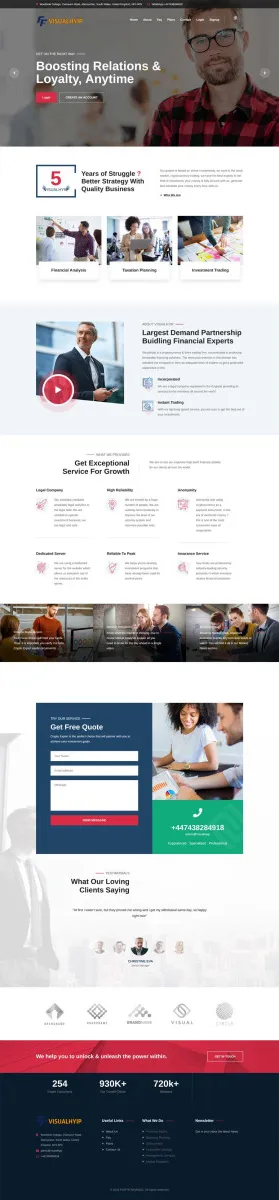 HYIP zvpt Investment Template 1540 Design