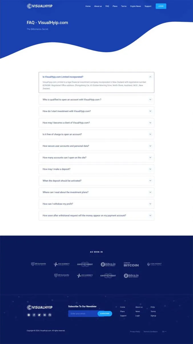 Investment Template 3 Page