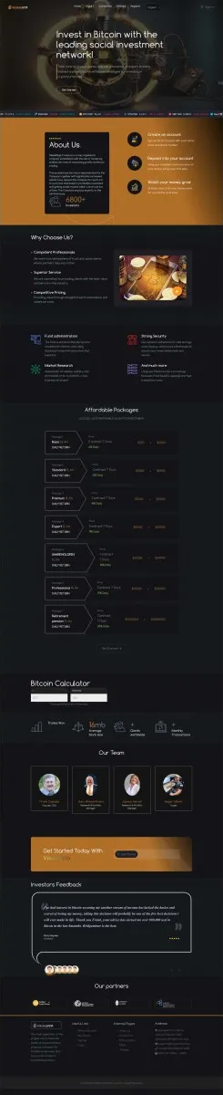 HYIP zvpt Investment Template 1558 Design