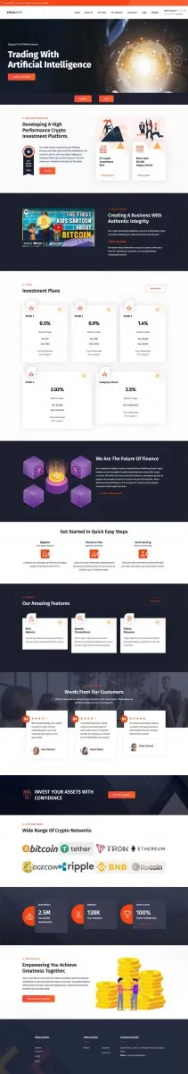HYIP zvpt Investment Template 1559 Design