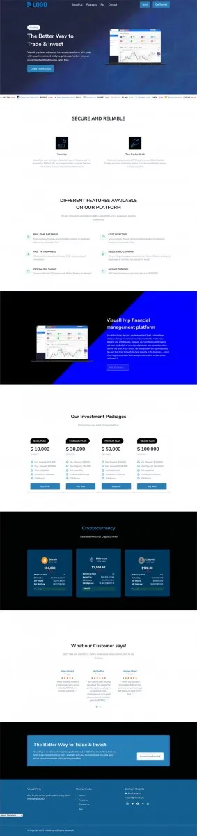 HYIP zvpt Investment Template 1564 Design
