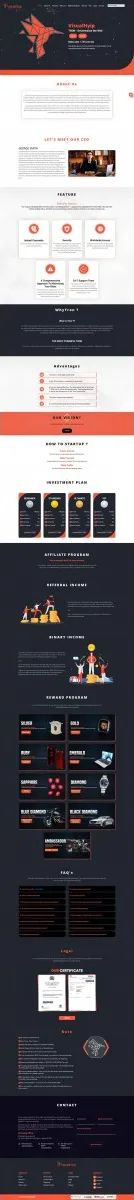 HYIP zvpt Investment Template 1570 Design